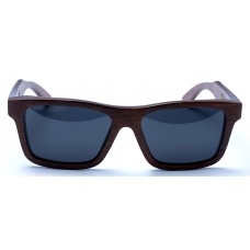 Kennedy - Brown Bamboo Sunglasses